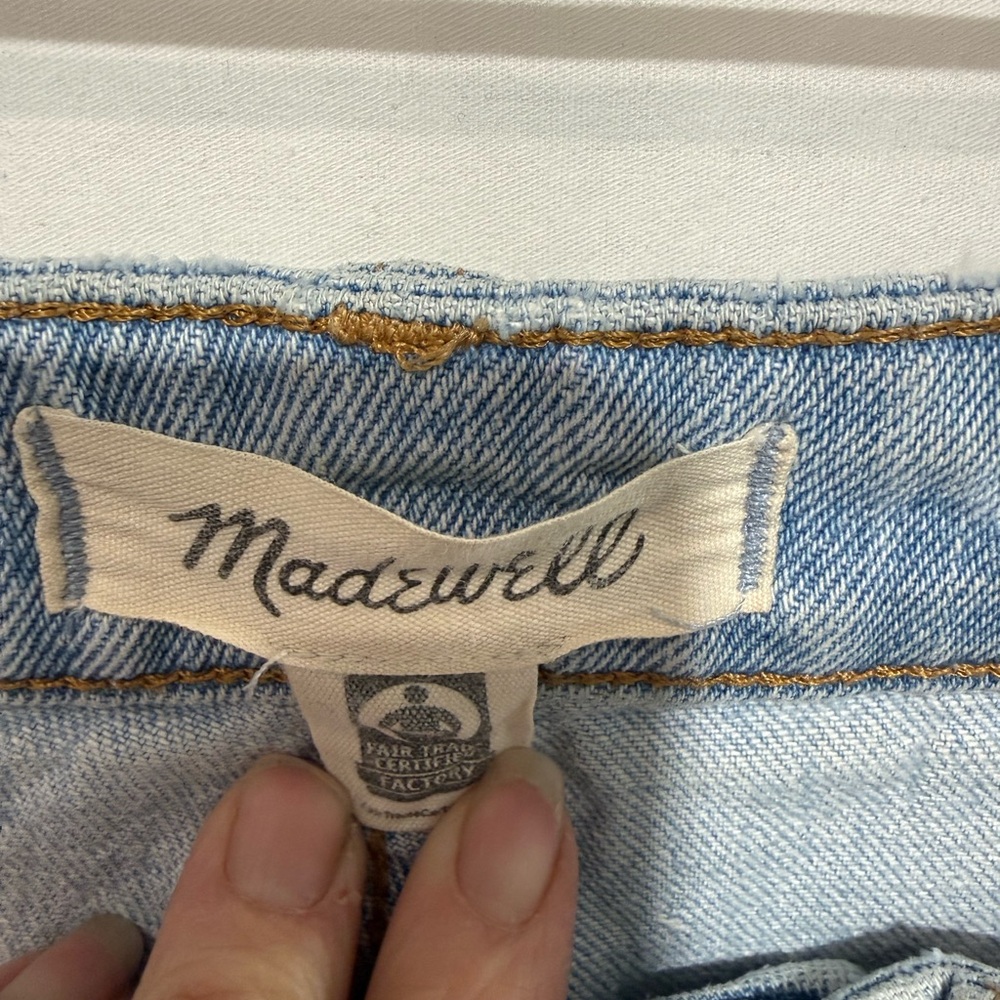Madewell The Curvy Perfect Vintage Jean Merle Wash Comfort Stretch Size 26 - Picture 9 of 10
